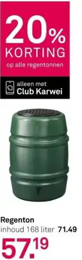 Karwei Regenton aanbieding