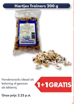 Huisdier Voordeelshop Hartjes Trainers 200 g aanbieding