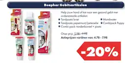 Huisdier Voordeelshop Beaphar Gebitsartikelen aanbieding