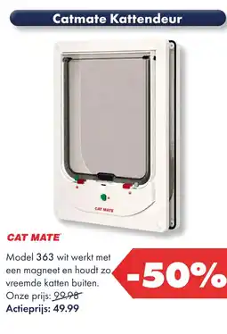 Huisdier Voordeelshop Catmate Kattendeur aanbieding