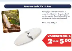 Huisdier Voordeelshop Beeztees Sepia Wit 11.5 cm aanbieding