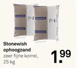 Karwei Stonewish ophoogzand aanbieding