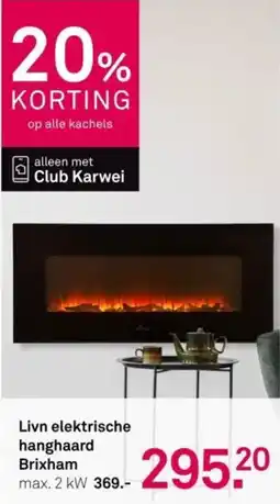 Karwei Livn elektrische hanghaard Brixham aanbieding