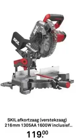 Karwei SKIL afkortzaag aanbieding