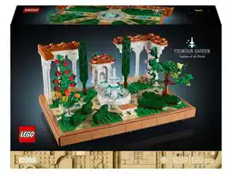 Lidl LEGO Icons 10359 Tuin met fontein aanbieding