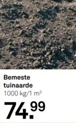 Karwei Bemeste tuinaarde aanbieding