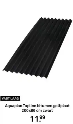 Karwei Aquaplan Topline bitumen golfplaat aanbieding