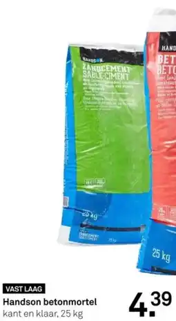 Karwei Handson betonmortel aanbieding