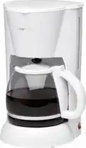 Bol.com Clatronic KA 3473 - Koffiezetapparaat - wit aanbieding