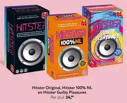 Primera Hitster Original, Hitster 100% NL en Hitster Guilty Pleasures aanbieding