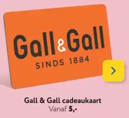 Primera Gall & Gall cadeaukaart aanbieding