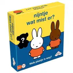 Trekpleister Nijntje Wat Mist Er? aanbieding
