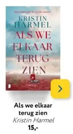 Primera Als we elkaar terug zien Kristin Harmel aanbieding