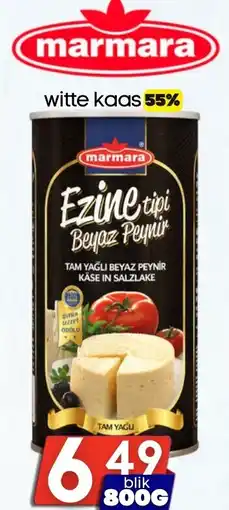 Özbaktat Supermarkt Marmara witte kaas 55% aanbieding