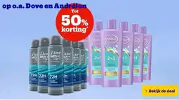Bol.com op o.a. Dove en Andrélon aanbieding
