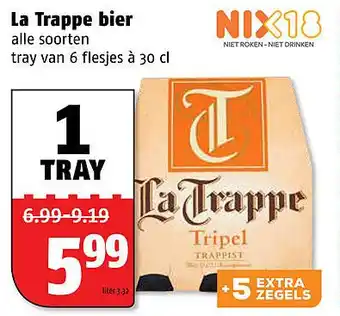 Poiesz La Trappe bier aanbieding