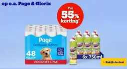 Bol.com op o.a. Page & Glorix aanbieding