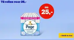 Bol.com 72 rollen voor 25,- aanbieding