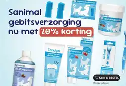 Discus Sanimal gebitsverzorging nu met aanbieding