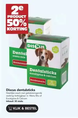 Discus Discus dentalsticks aanbieding