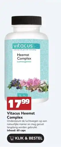 Discus Vitacus heemst complex aanbieding