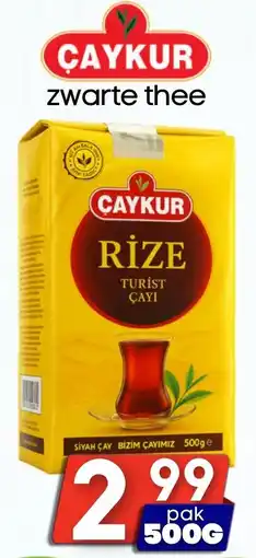 Özbaktat Supermarkt Çaykur zwarte thee aanbieding