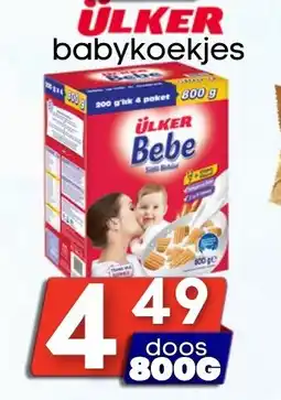 Özbaktat Supermarkt ÜLKER babykoekjes aanbieding