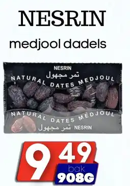 Özbaktat Supermarkt NESRIN medjool dadels aanbieding