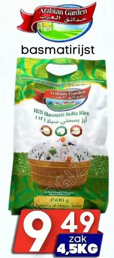 Özbaktat Supermarkt Arabian Garden basmatirijst aanbieding