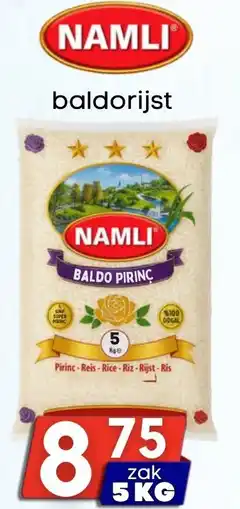 Özbaktat Supermarkt Namli baldorijst aanbieding