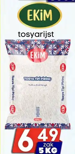 Özbaktat Supermarkt Eki̇m tosyarijst aanbieding