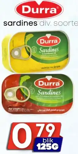 Özbaktat Supermarkt Durra sardines aanbieding