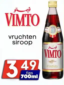 Özbaktat Supermarkt Vimto vruchten siroop aanbieding