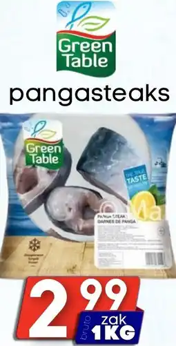 Özbaktat Supermarkt Green Table Pangasteaks aanbieding