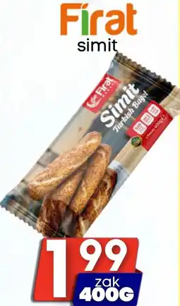 Özbaktat Supermarkt Firat Simit aanbieding
