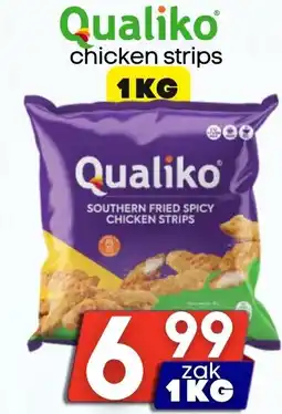 Özbaktat Supermarkt Qualiko chicken strips aanbieding