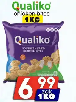 Özbaktat Supermarkt Qualiko chicken bites aanbieding