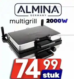 Özbaktat Supermarkt Almina germany Multigrill aanbieding