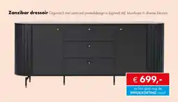 Woonsquare Zanzibar dressoir aanbieding