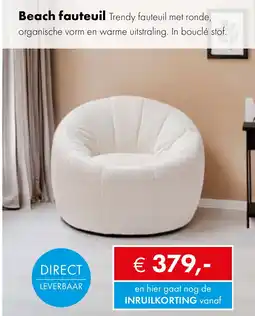 Woonsquare Beach fauteuil aanbieding