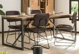 Woonsquare Interieur Pasadena Mango Eettafel aanbieding