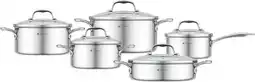 Bol.com Kassel Top Chef 93038 - 10 delige pannenset - RVS aanbieding