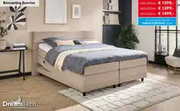 Woonsquare Boxspring Sunrise aanbieding