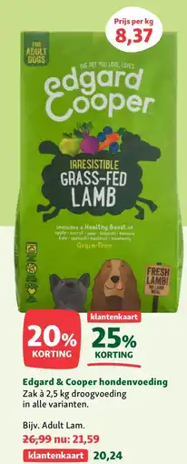Maxi Zoo Edgard & Cooper hondenvoeding aanbieding