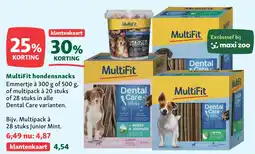 Maxi Zoo MultiFit hondensnacks aanbieding