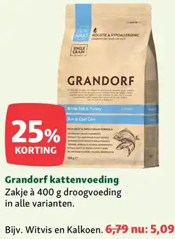 Maxi Zoo Grandorf kattenvoeding aanbieding