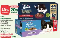 Maxi Zoo Felix klantenkaart aanbieding
