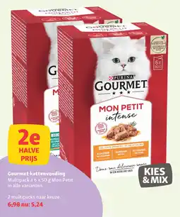 Maxi Zoo Gourmet kattenvoeding aanbieding