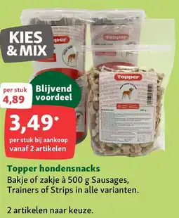 Maxi Zoo Topper hondensnacks aanbieding