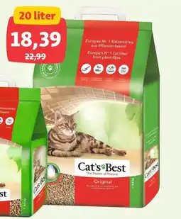 Maxi Zoo Cat's Best kattenbakvulling aanbieding